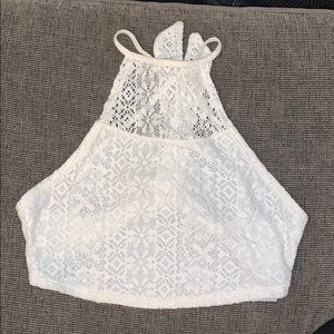 Hollister lace top